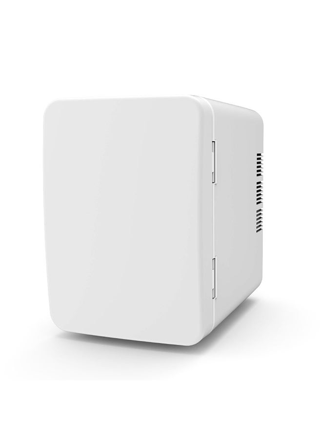 milano Milano Crystal Mini Fridge – Compact Silent Refrigerator with Freezer, Transparent Glass Door, Energy Saving, Ideal for Bedroom, Office, Dorm, Skincare & Drinks L172XW243XH245Mm 3.7Kg-White  - Image 5