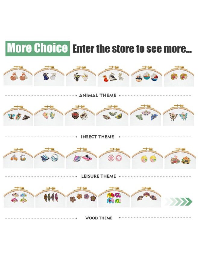 3pcs Geometric Animal Needle Minder for Cross Stitch, Needle Holders Magnet for Sewing Embroidery and Needlework Accessories, Enamel and Magnetic Needle Nanny - Image 5