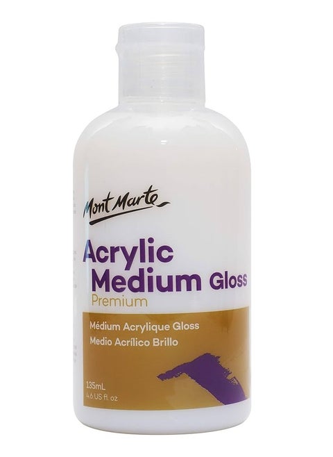 Mont Marte Gloss Acrylic Medium 135ml