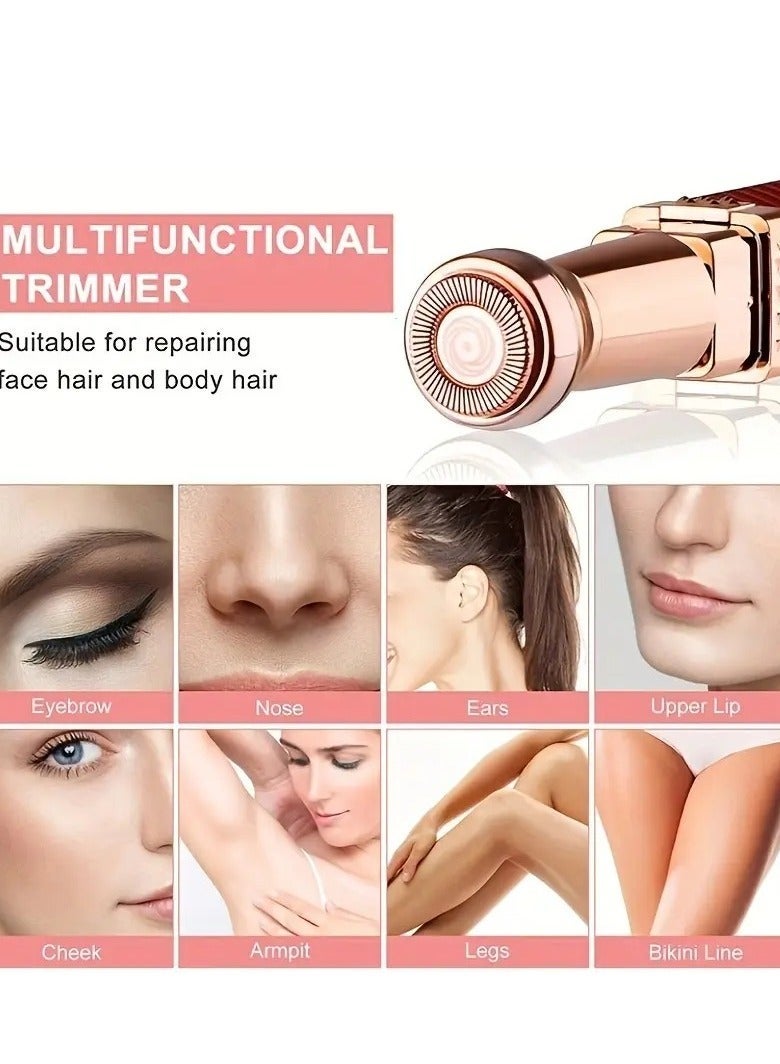 BLAWLESS 2 in 1 Facial Hair Remover and Skin Care Device for Women - Hair Removal for Chin, Cheeks, Eyebrows and Upper Lip for Women - 006 - Image 5