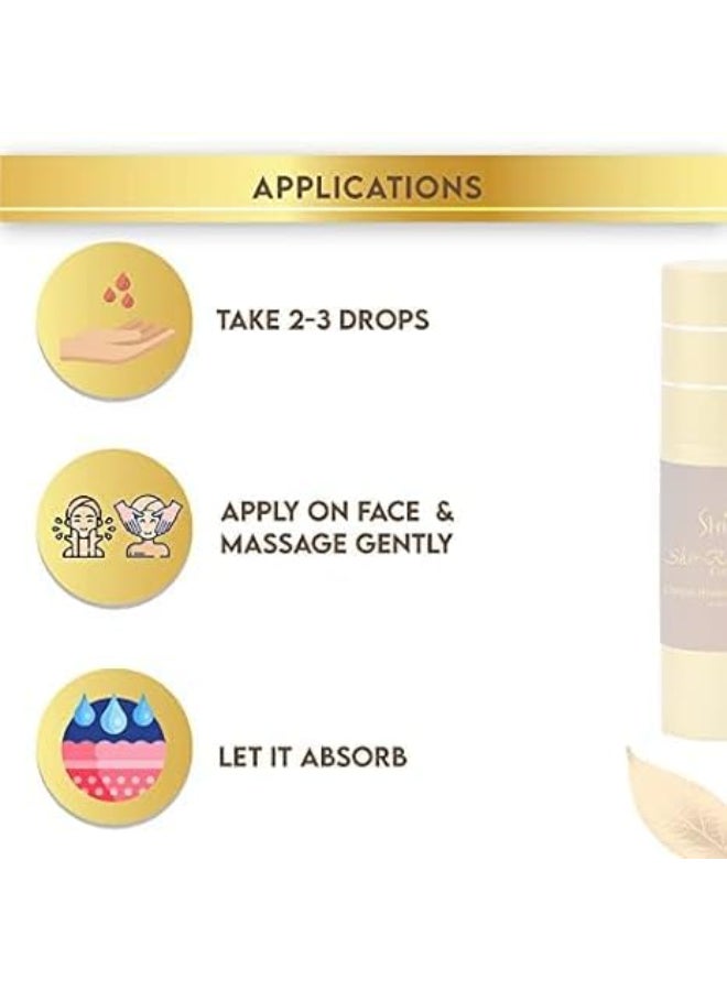 Shira Ester C Brightening Serum 30ml Vitamin C Facial Serum for Dark Spot Reduction Organic AntiAging Skin Care for Women Hydrating Skin Lightener Korean Beauty Face Serum with Pump - Image 3