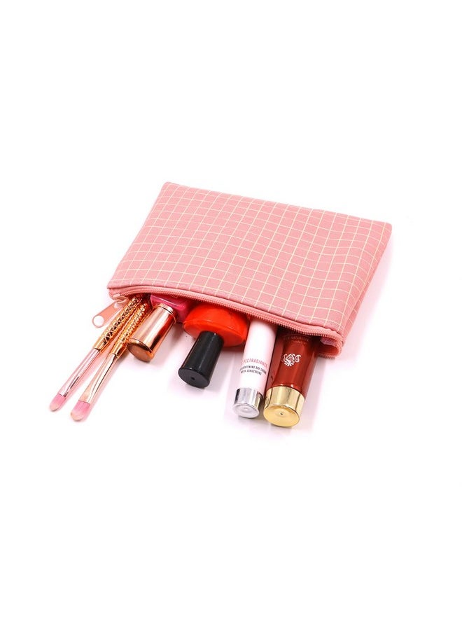 NFI essentials NFI essentials Set of 3 Cosmetic Pouch Makeup Pouch Vanity Pouch Travel Organizer Toiletry Pouch for Women Zippered Pouch Set, Large, Medium, Small Makeup Bag  - Image 5