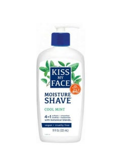 Kiss My face Kiss My Face 4in1 Moisture Shave Cool Mint 11 oz  Pack of 6 