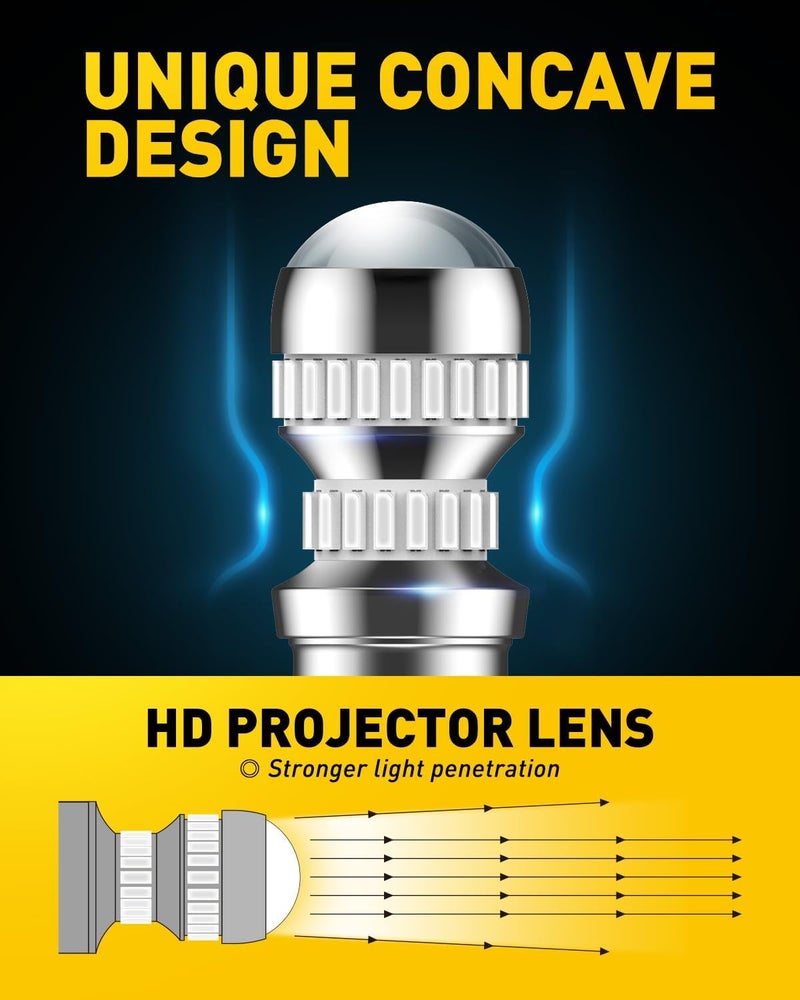 أوكسيتو مصباح أوكسيتو 1156 LED أحمر فائق السطوع 7506 BA15S P21W بديل ضوء LED مع عاكس لإضاءة الذيل والفرامل والرجوع الخلفي وإشارات النهار والوقوف، عبوة من 2 - Image 4