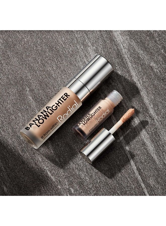 Rodial مخفي لون الموز 0.05 أونصة سائلة، خافي عيوب سائل بظلال صفراء، خافي عيوب للوجه بلمسة حريرية وغير لامعة، تركيبة مرطبة مع حمض الهيالورونيك، فيتامين E وكافيين