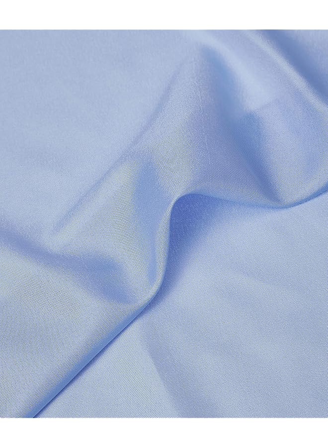 آي بيد هوم طقم ملاءة سرير مكون من 3 قطع من الألياف الدقيقة مقاس كينج، أزرق فاتح - Image 3