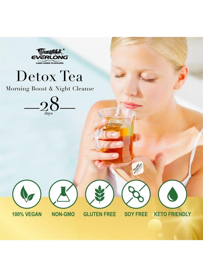 Night Tea 28 Day Ultimate Teatox - Restore Your Body Natural Balance (14 Tea Bags).