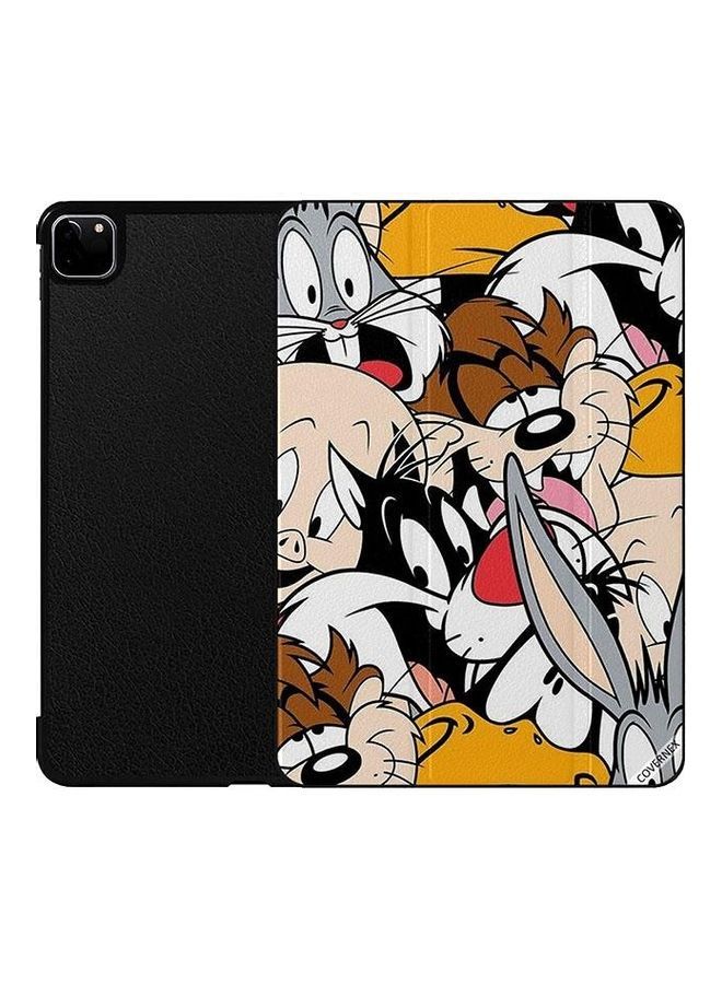 NIBEMINENT Cats Pattern Protective Case Cover For Apple iPad Pro 2nd Gen Multicolour - Image 2