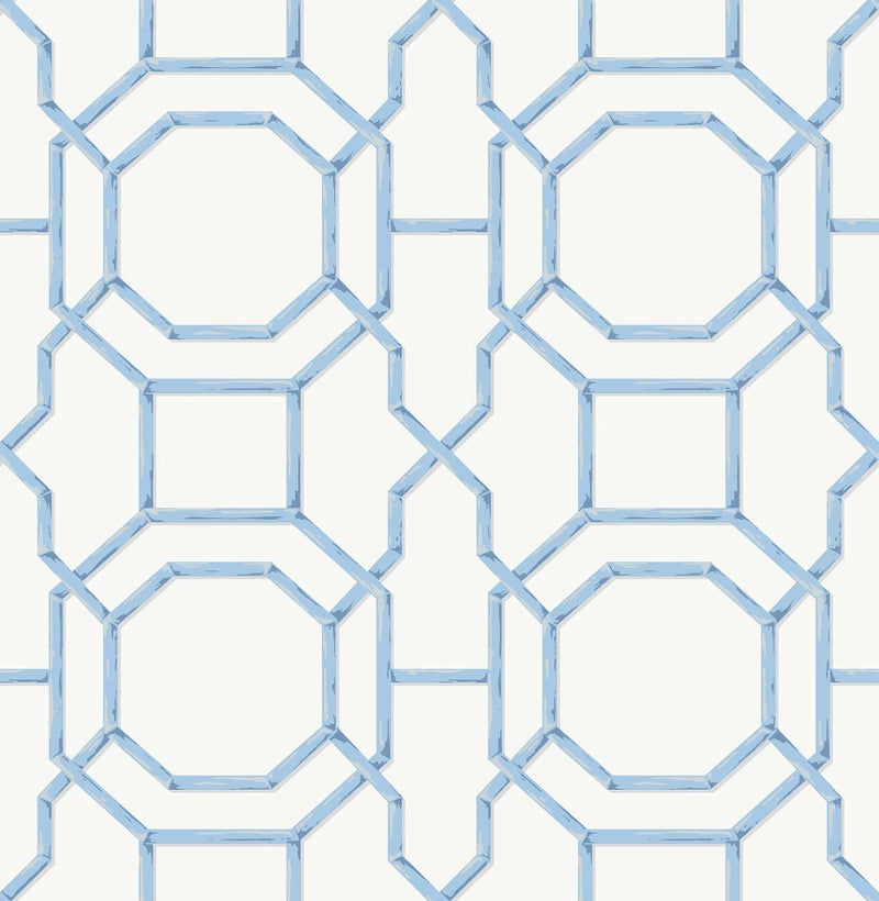 NuWallpaper Sapphire Sanya Peel & Stick Wallpaper, NUS4313 - Image 1