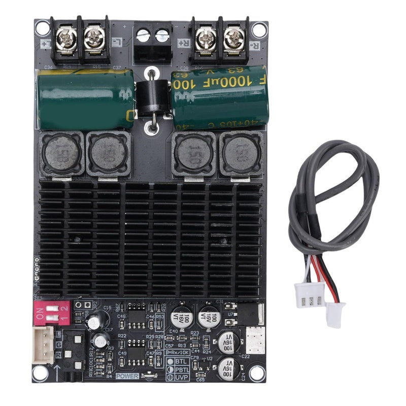 TPA3221 Pure Post Amplifier Board 2x100W 200W Module Multi Fin Heat Sink OFC Wire - Image 2
