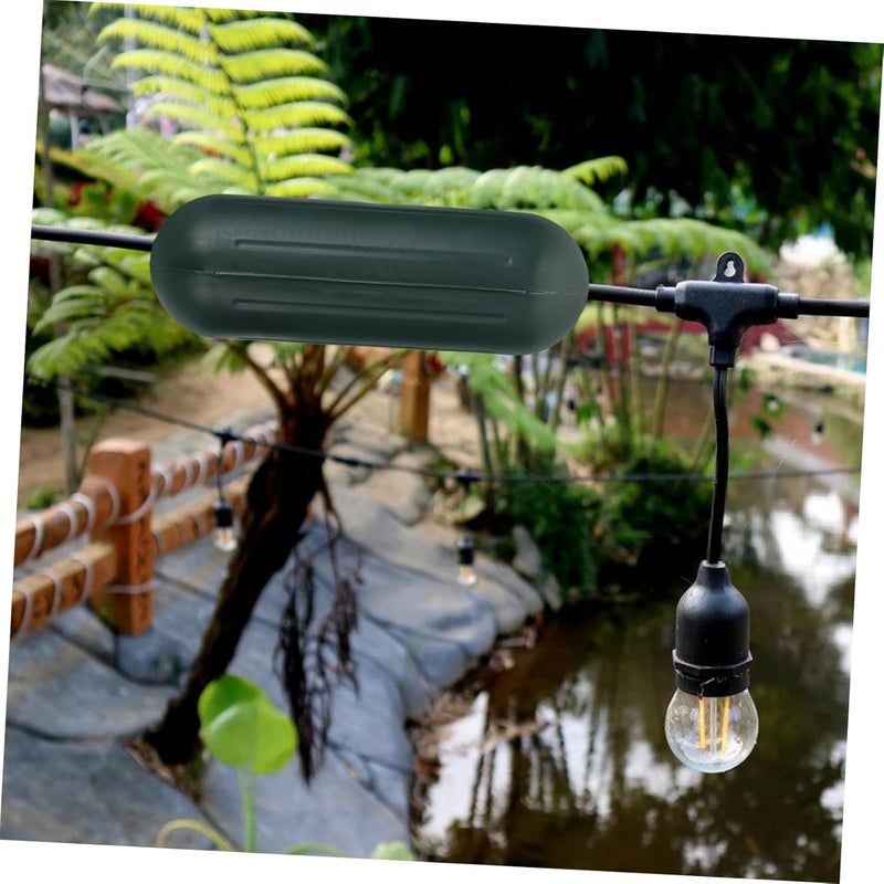 Jojofuny 4Pcs Water Resistant Outdoor Extension Cord Safety Seal Box Cover Protects Plugs from Rain - Image 4