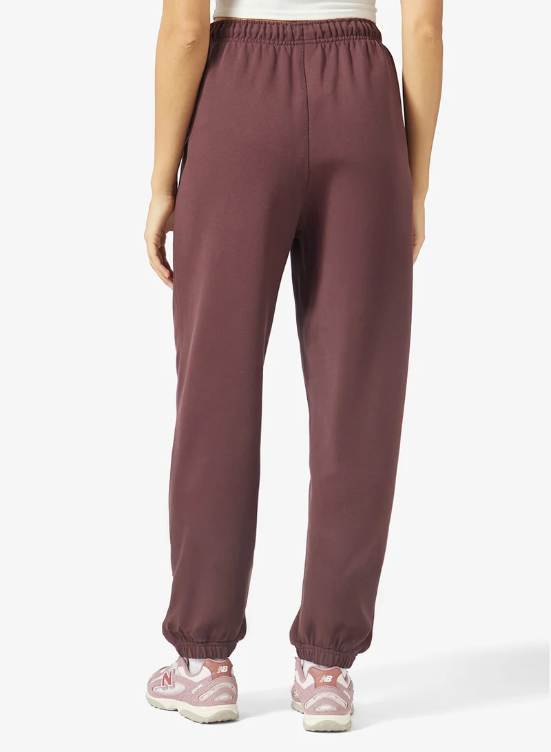 New Balance CHERRY LEATHER (YLR) Athletics French Terry Joggers for Women | Best Price UAE