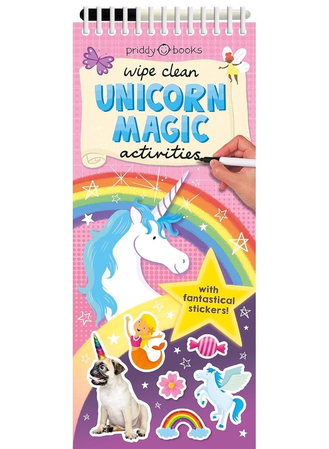 Priddy Books Us Wipe Clean Activities: Unicorn Magic - Image 1