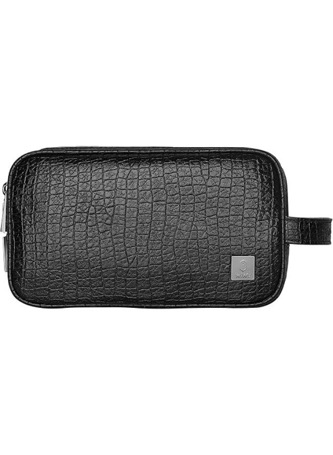 Wiwu Salem Fingerprint Lock Lux Pouch, Black - Image 1