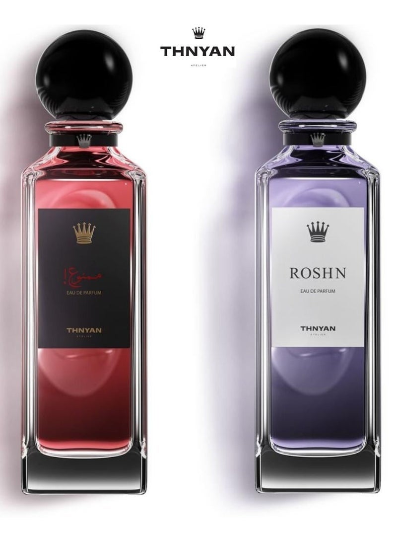 مجموعة ثنيان عطر روشن 125 مل + عطر ممنو ع 125مل