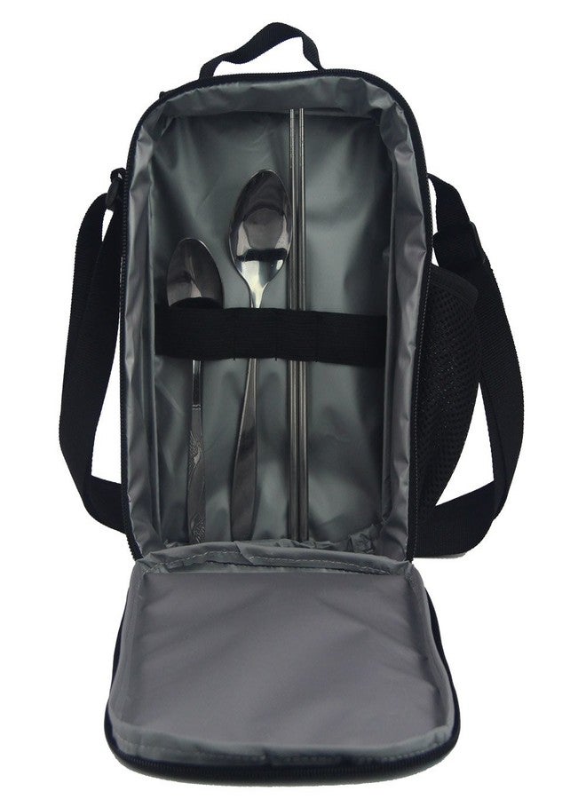 CAIWEI Galaxy Lunch Bag Insulated Lunch Box Cooler Bag (Starry sky 1) - Image 3