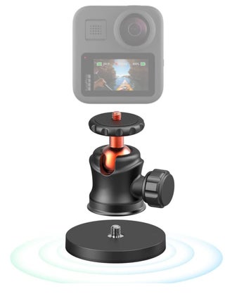 Magnetic Camera Mount with Mini Ball Head, Magnetic Mount Base Stand with 1/4"-20 Male Thread Stud for Camera, for AKASO Action Camera, for Insta360 Action Camera, for DJI Osmo Action Camera - pzsku/Z8DB0EC7C068C3B92FF92Z/45/_/1702549634/91103b5a-b4e3-45db-a164-65428668d97d