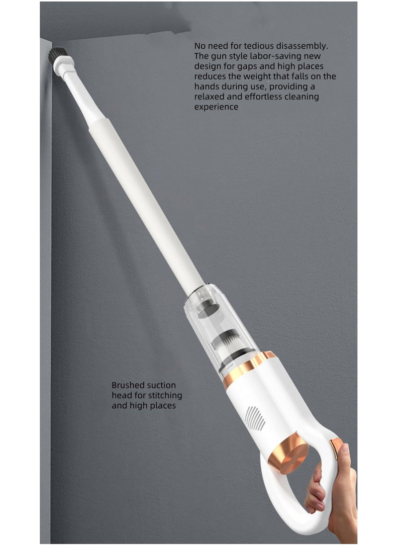 Generic - Wireless Handheld Vacuum Cleaner -Handheld Vacuum Cleaner 8500 PA Strong Suction Power, Car Portable Wireless Vacuum Cleaner With Gap Tool, Dustproof Cup Can Be Charged And Lightweight, Suitable For - Image 1