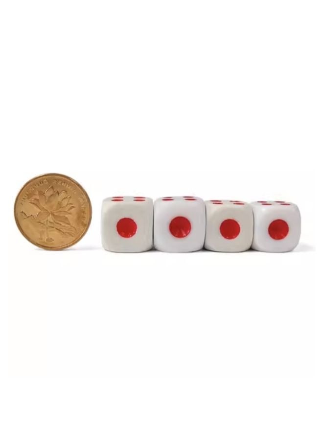 EasyLife 6 Pieces Mini Dice Plastic Toy - Image 2