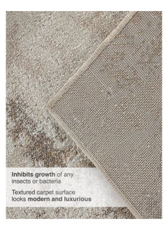 MERINOS Modern Vintage Style Area Rug Non-Slip Super Soft Touch Living Room Bedroom Floor Decoration Carpet Beige Natural Light Rectangular 200x300 cm  - Image 3