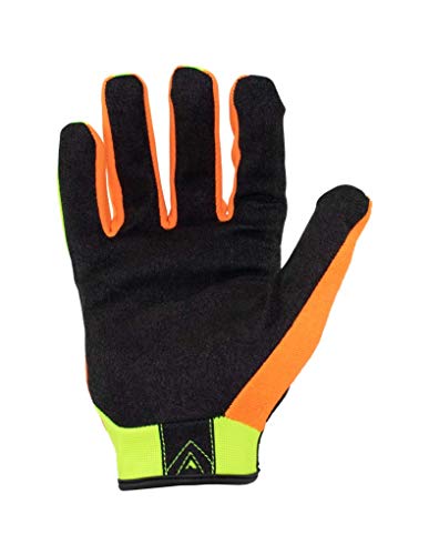Ironclad Command Pro Gloves, Touch Screen, Hi-Viz Yellow and Orange, X-Large - Image 2