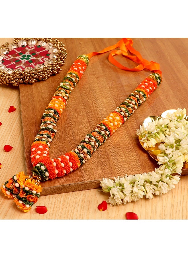 Madhoor خيط بوجا هار مالا (إكليل) 30 بوصة