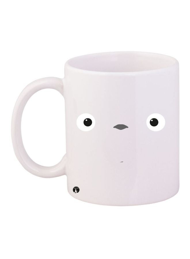 RYN Printed Coffee Mug White/Black/Grey 11ounce