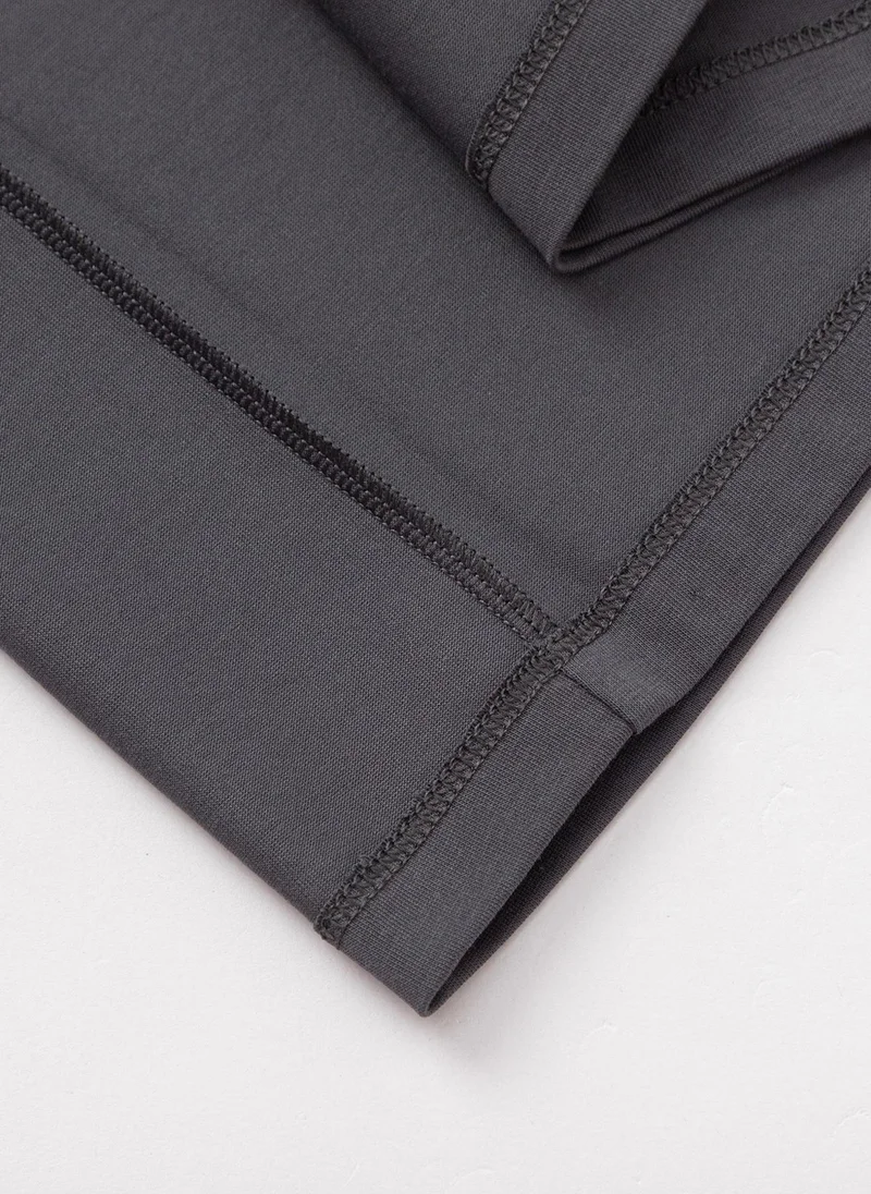 Balabala Black Kids Girls Round v-neck short-sleeved T-shirt for Women | Best Price UAE