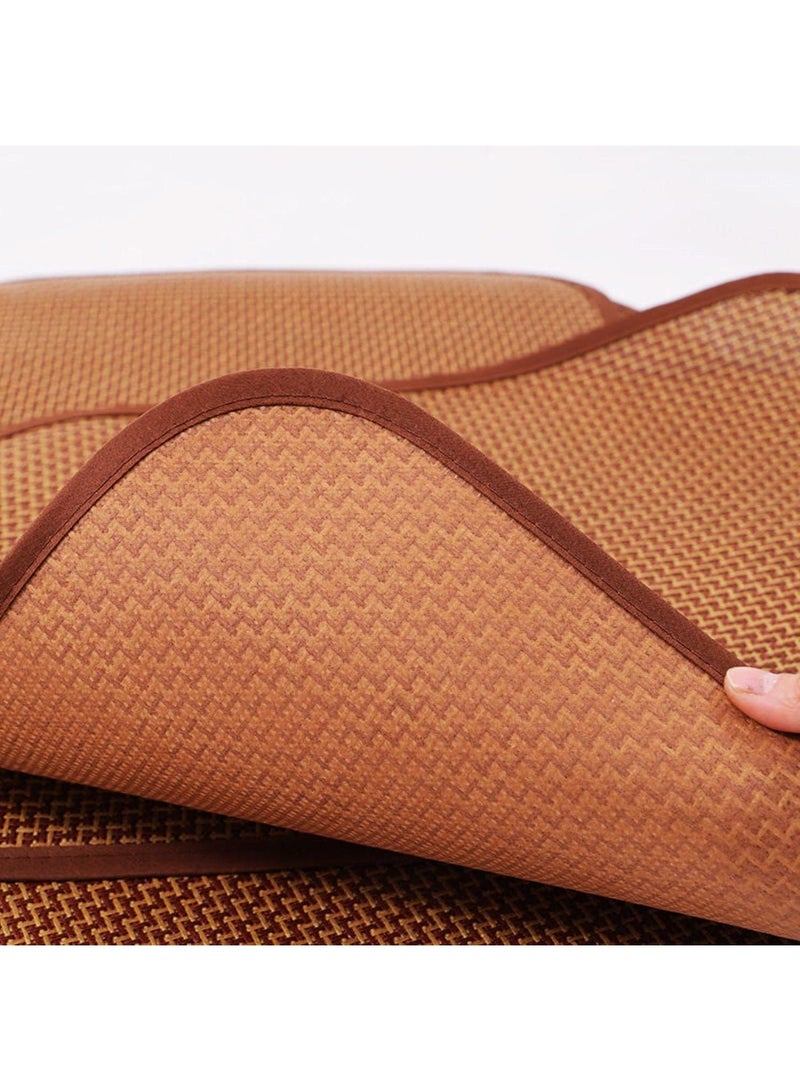 MileMelo Cool Pad Petg  Pet Straw Mat Rattan Bamboo Mat Grass and Vines Cool Cool Mattress Cat Dog Cooling Mat - Image 5