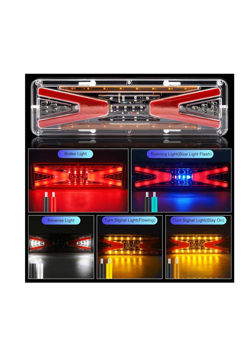Generic - VF-33CM 2pcs North & Right 33cm Multi-Color 12V / 24V Waterproof - Image 1