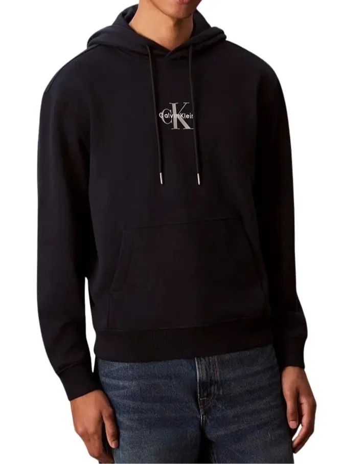 Cotton Terry Monogram Hoodie