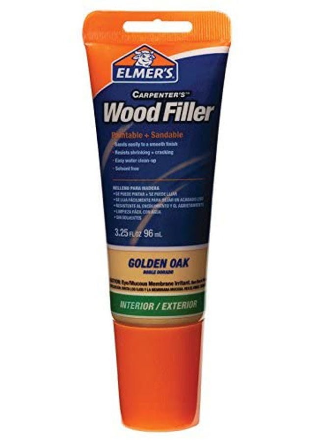Elmer's E861 Carpenter's Wood Filler, 3.25-Ounce Tube, Golden Oak - Image 2
