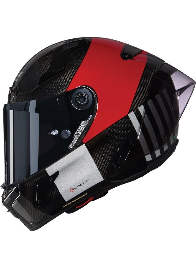 NOLAN Helmet X-804 RS Combo Gara 351 L, Carbon/Red/Grey/Black - Image 2