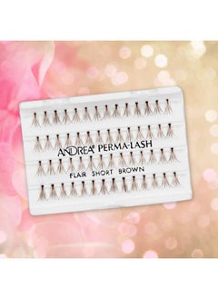Andrea Knotted Flares False Lashes Short Brown, 4 Pack  - Image 5