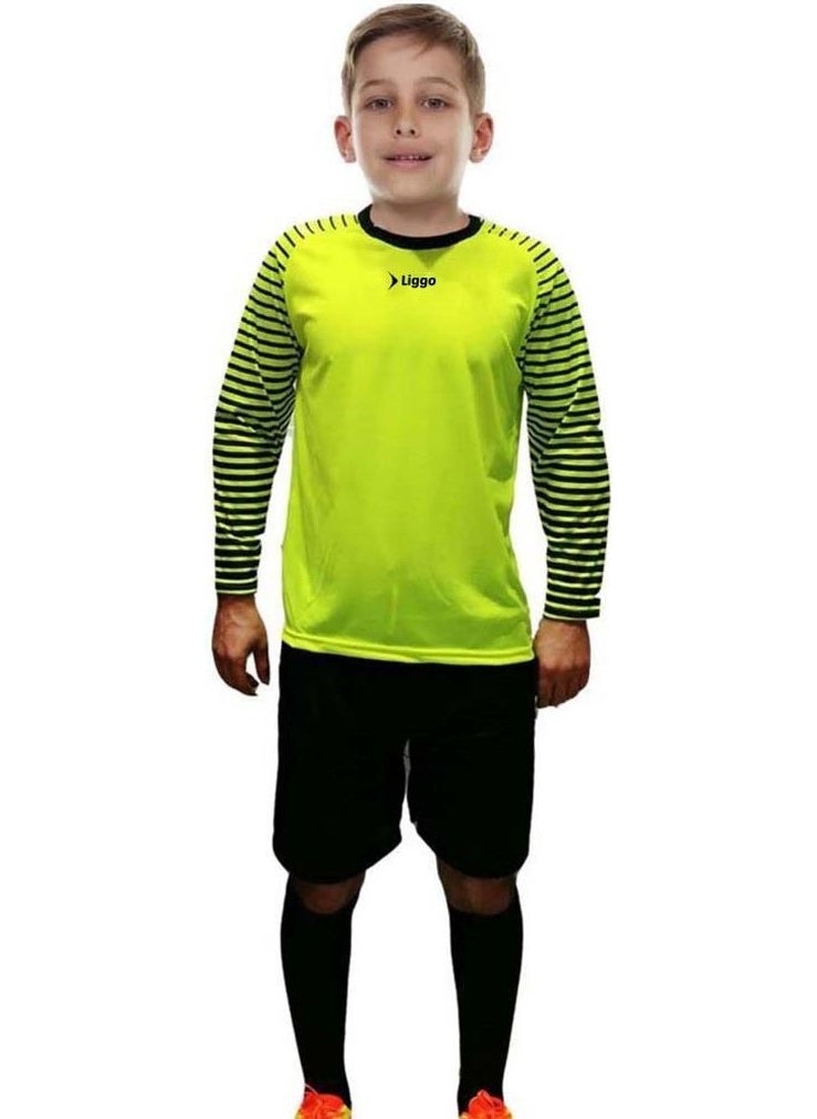 Liggo Sponge Supported Kids Goalkeeper Jersey Shorts Socks Set  - Image 1