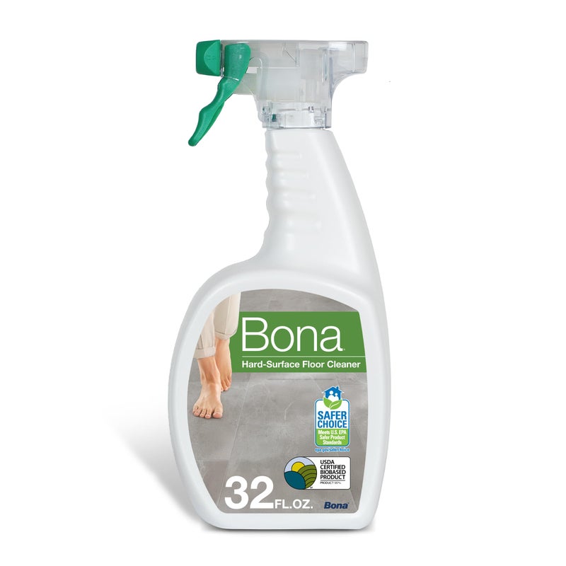 Bona Multi-Surface Floor Cleaner Spray - 32 fl oz - Unscented - Refillable - Residue-Free Floor Cleaning Solution for Stone, Tile, Laminate, and Vinyl Floors - Image 1