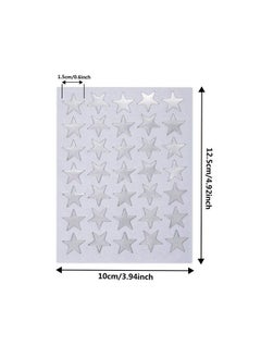 eBoot Star Stickers 1750 Count Selfadhesive Stickers Stars (Silver)  - Image 3