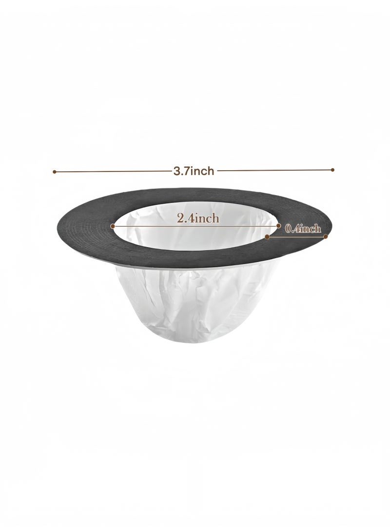 UFO Portable Pour Over Coffee Dripper Coffee Drip Filter Paper Reusable Coffee Filter Coffee Paper Filter Beige Pour Over Coffee Maker for Camping Coffee, Travel Coffee Maker Single Serve Drip Coffee Filters (12, Blue)  - Image 5