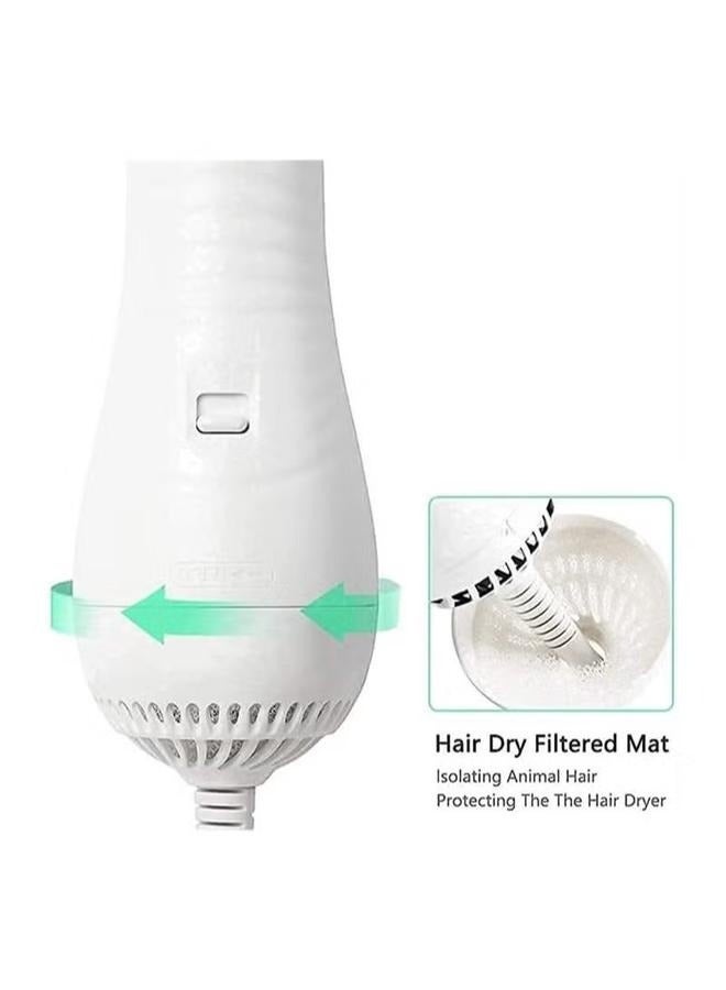 Pet Grooming Hair Dryer Portable Cat and Dog Grooming Hair Dryer Combo Temperature Adjustable Smooth Brush Silent Hair Clipper - Image 5