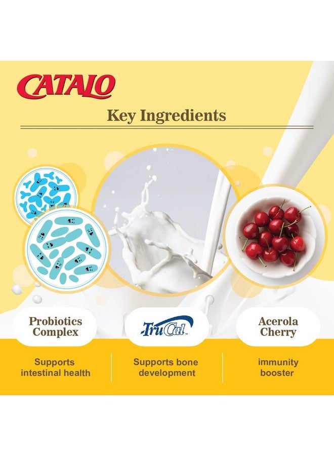 CATALO Toddler Formula Children’s Milk Calcium Formula Chewable Tablets - Kids Vitamins & Multivitamin for Toddlers and Children with Zinc & Vitamin D3-100 Chewable Tablets - Image 4