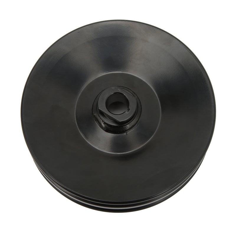 Double Groove Power Steering Pump Pulley 5/8in Keyway Shaft 86 01975 R Replacement for Chevy SBC BBC 350 454 Engine - Image 3