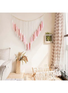 Warm pink wall macramé decorated with tassels - pzsku/Z8DB1C268F6506AF31F96Z/45/_/1720522911/57d19600-fd35-4e85-a63e-b585fa2fef66