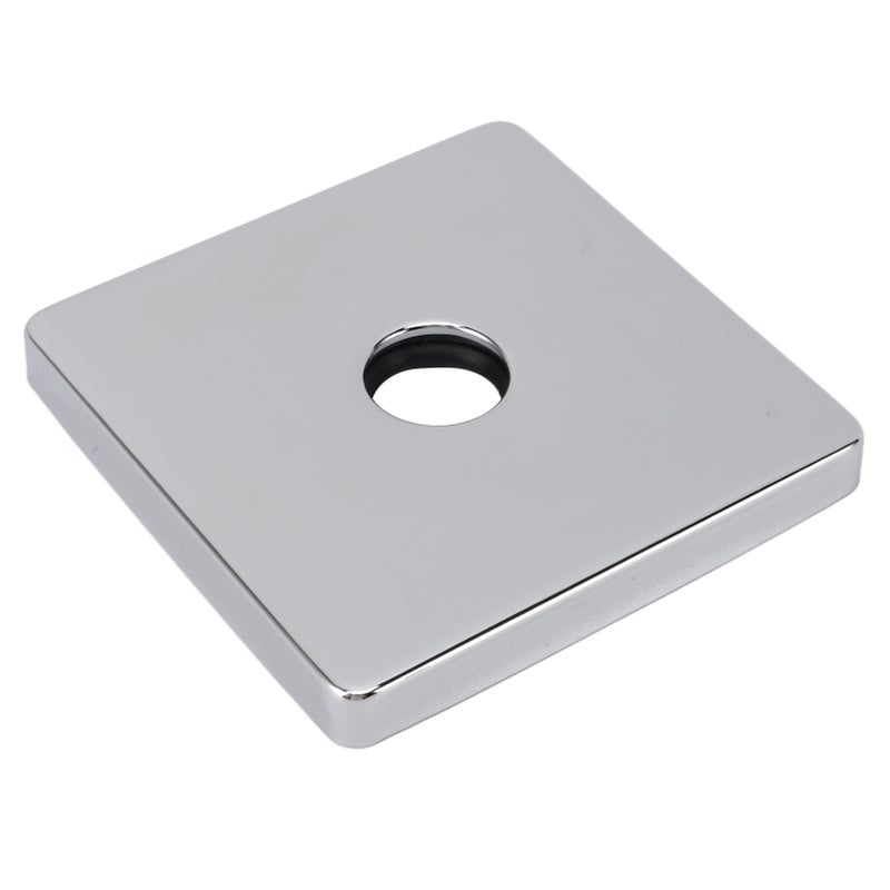 Square Shower Arm Cover Plate Universal Decorative Extra Large Stainless Steel Shower Arm Flange for Bathroom Electroplating - Image 4