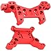 Share Goo ShareGoo Metal Front Rear Shock Tower Shock Mounts Upgrade Parts Compatible with Hyper Go H16BM H16DR H16 MJX 16207 16208 16209 16210 116 RC Car Red - Image 4
