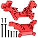 Share Goo ShareGoo Metal Front Rear Shock Tower Shock Mounts Upgrade Parts Compatible with Hyper Go H16BM H16DR H16 MJX 16207 16208 16209 16210 116 RC Car Red - Image 2