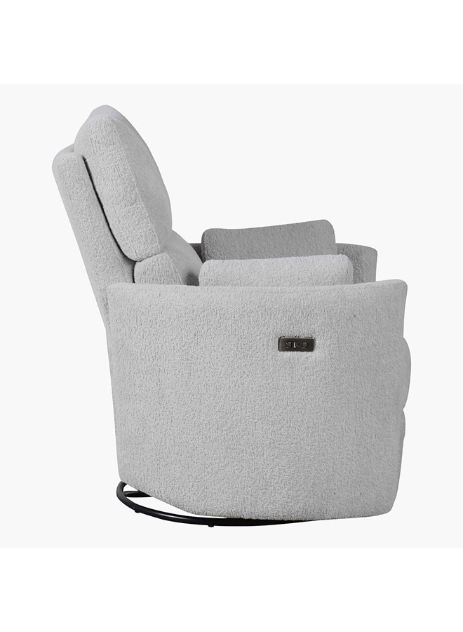 Home Box كرسي بذراعين من القماش من Asos مقاس 96 × 102 × 96 سم  - Image 4