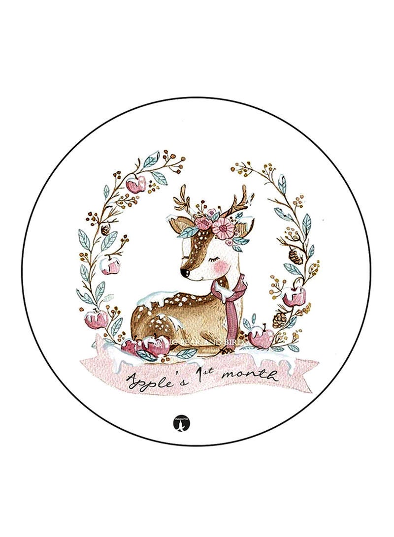 RKN Deer Printed Pin Multicolour - Image 1