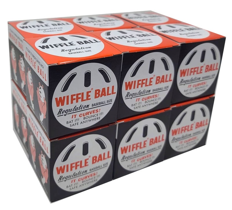 WIFFLE One Dozen Baseball Sized Wiffle Balls in a Countertop Display by Wiffle - Image 3