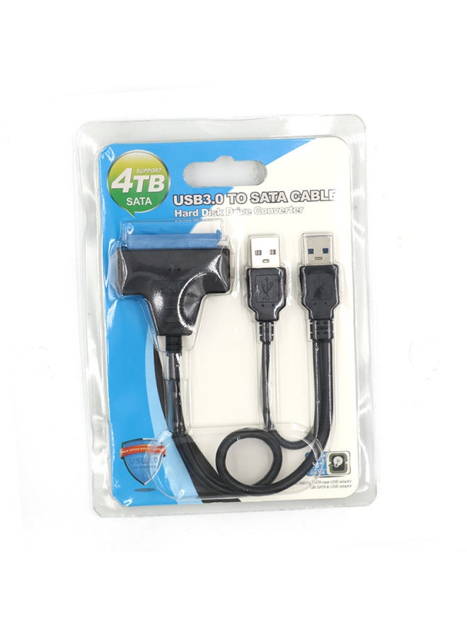 Neutral Usb3.0 To Sata Hard Disk Adapter External 2.5 Inch Solid State Mechanical Hard Disk Cable Usbtosata Easy Drive Cable - Image 1