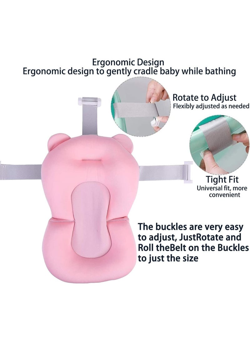 Bath pillow for newborns – non-slip, foldable, comfortable and safe – from 0 to 12 months - Image 3